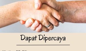 Ketika Dipercaya Sebagai Pimpinan – Tanggung Jawab yang Diberkati Tuhan