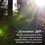 Dipercaya Menjadi Ketua — Tanggung Jawab, Kerendahan Hati, dan Hati yang Mela