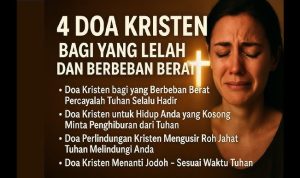Doa Kristen Saat Lelah dalam Hidup