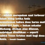 Dosa Membuat Orang Lain Menderita dan Panggilan untuk Hidup dalam Kasih