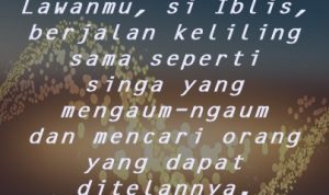 Ketika Manusia Lebih Percaya kepada Iblis daripada kepada Tuhan