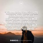 Bakat dari Tuhan yang Harus Dipakai