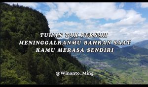 Ketika Merasa Sendirian